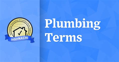 Plumbing Terms Internachi®