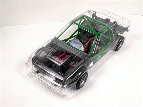 3d Printed Ae86 Drift Chassis With Yokomo Toyota Ae86 Body Rrccars