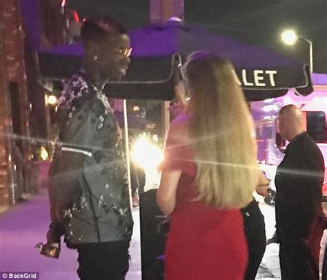 Paul Pogba Gets Close With Mystery Blonde In LA Daily Mail Online