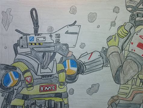 I drew a Spectre : r/titanfall