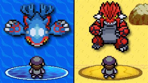 El PODER de GROUDON y KYOGRE Pokémon TEAM ROCKET Edition YouTube