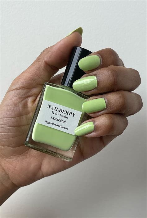 Pistachi Oh Award Winning Natural Nail Polish By Nailberry