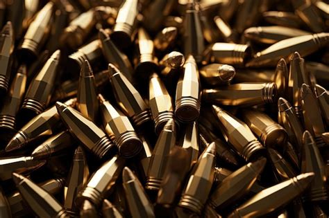 Premium AI Image | Bullet shell wallpaper