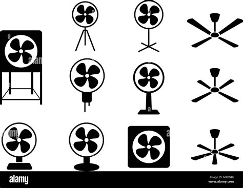 Ventilador electrico Imágenes vectoriales de stock Alamy