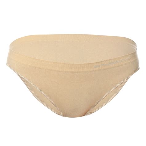 Majtki damskie Bikini BRUBECK COMFORT COTTON Figi termoaktywne beżowy Sportic