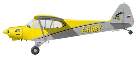 Piper PA-18 Super Cub – Gaëtan Marie's Aviation Profiles