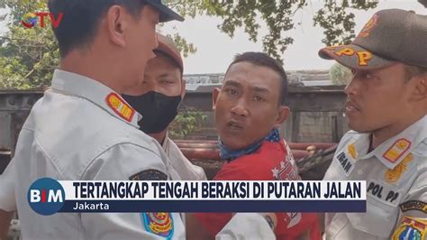 Tolak Dibawa Petugas Satpol Pp Saat Razia Pmks Pak Ogah Melawan