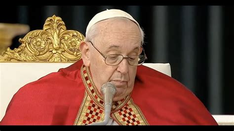 Homil A Del Papa Francisco En El Funeral De Benedicto Xvi Youtube