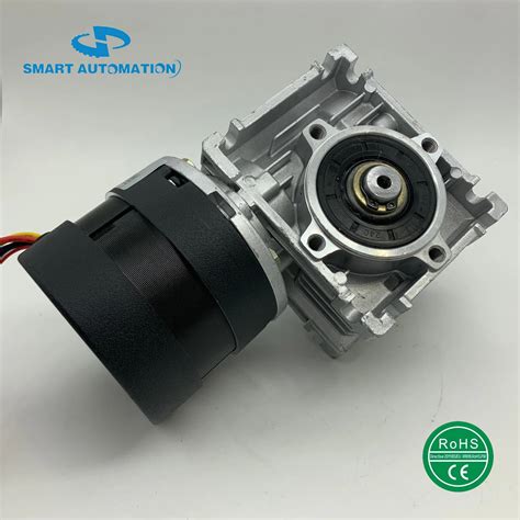 Mm High Torque High Power Worm Gear Brushless Dc Motor With Nmrv Worm