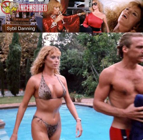 Naked Sybil Danning In Malibu Express