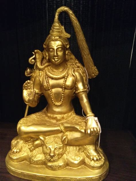 Brass Shiva Statue At Rs 4500piece Brass Shiv Statue In New Delhi Id 15010877697