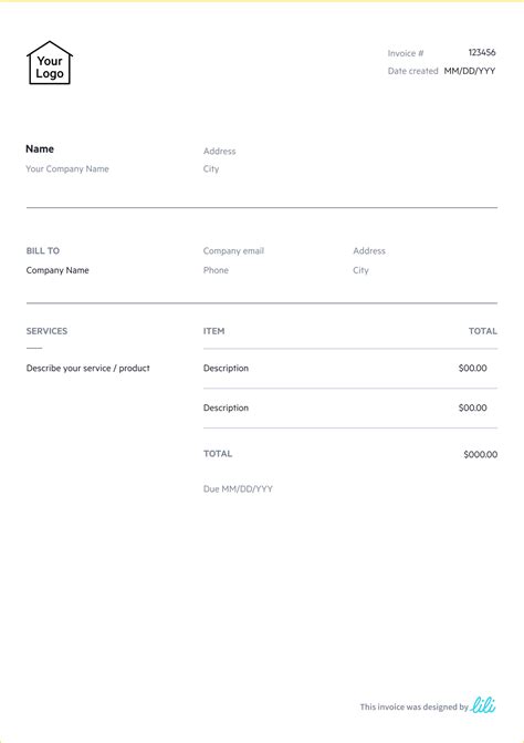 Free Trucking Invoice Templates Lili