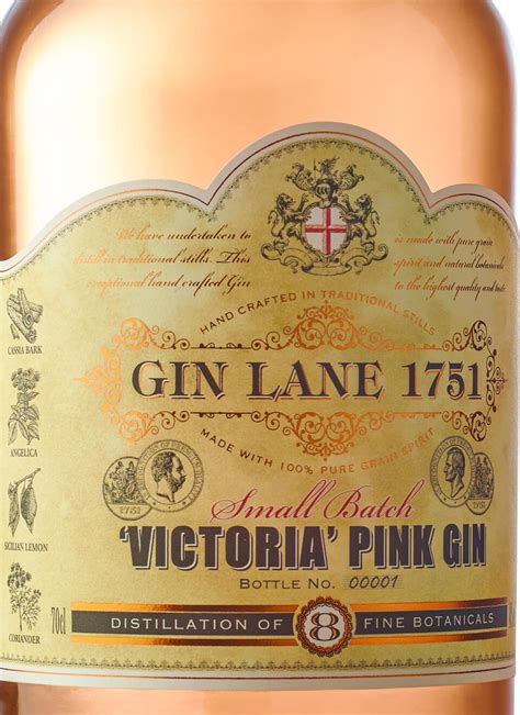 Gin Lane 1751 Viktoria Pink Gin 07 L Günstig Kaufen Spirituosenworld