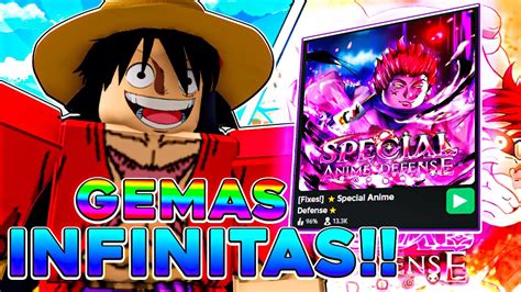 Como Farma Gemas Infinitas Afk No Novo Special Anime Defenders