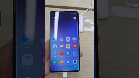 Xiaomi Mi Mix Under Display Camera Hands On Shorts Youtube