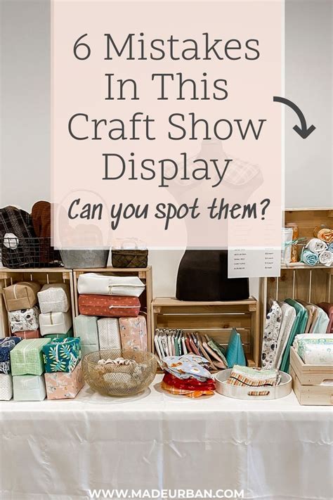 6 Simple Ways To Improve A Craft Show Display Made Urban Craft