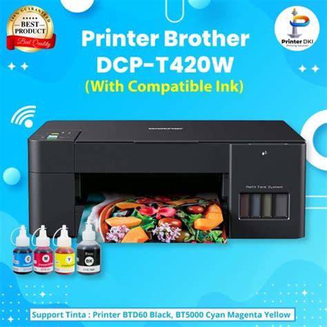 Jual Printer Brother Dcp T420w 420w All In One Wifi Print Scan Copy