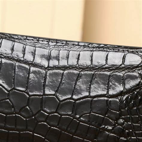 Luxury Crocodile Pattern Real Leather Tote Bag Lh Colors