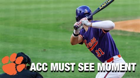 Clemson 1b Caden Grices Grand Slam Punctuates A Big Inning Acc Must