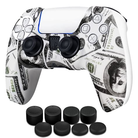 Controller Cover Skin Case Thumb Grips Set Compatible With Sony Ps