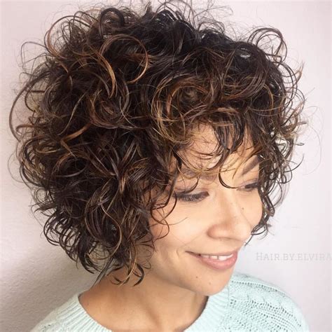 60 Most Delightful Short Wavy Hairstyles Curly Hair Styles Short