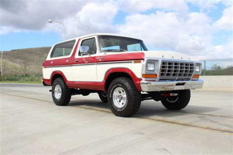 1978 Ford Bronco Xlt Ranger Convertible For Sale Ford Bronco Xlt