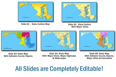 Power Point State Maps - PresentationMall