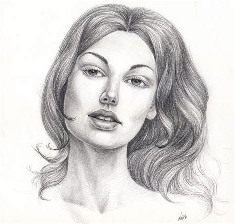 female's face by willustration on DeviantArt