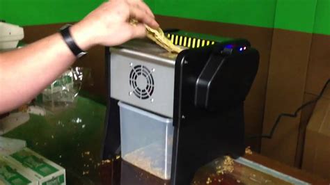 Powermatic S Electric Tobacco Leaf Shredder Youtube