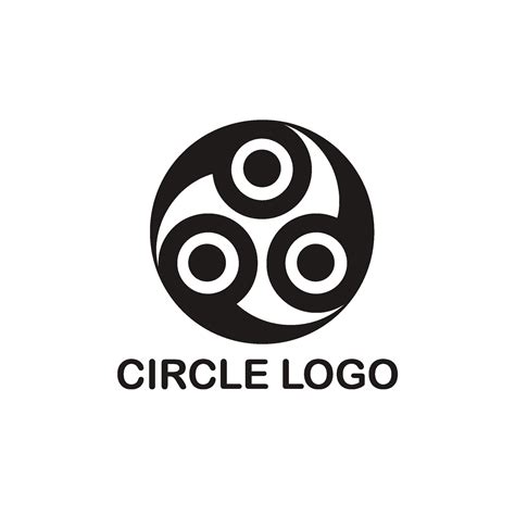 circle logo circle type logo  vector art  vecteezy