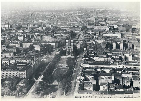 Historische Luftaufnahmen Berlin Mariannenplatz Friedrichshein