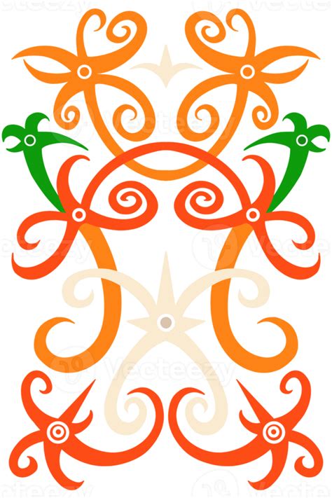 Dayak Ethnic Ornament 16582674 Png