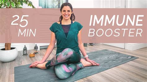 Immune Boosting Yoga 25 Minute Hatha Class For The Immune Lymphatic