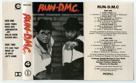 Run-DMC - Run-D.M.C. (Cassette, Album) | Discogs