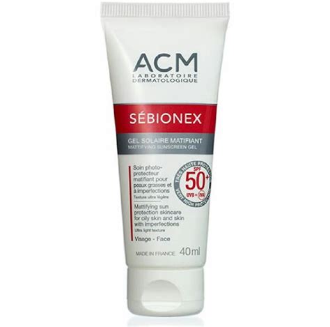 Kem Ch Ng N Ng Acm Sebionex Mattifying Sunscreen Gel Spf Gi T T