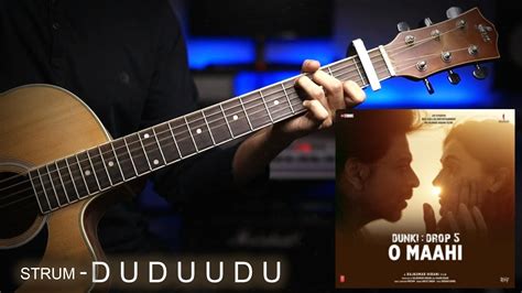 O Maahi Arijit Singh Dunki Easy Guitar Chords Strumming Lesson