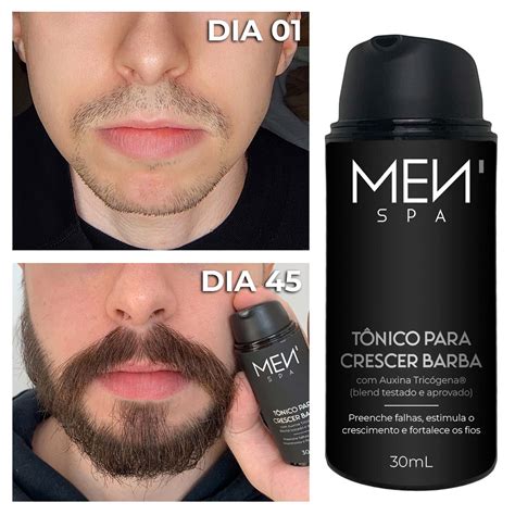 T Nico Para Crescer Barba Dias Acelera E Preenche Falhas Ml