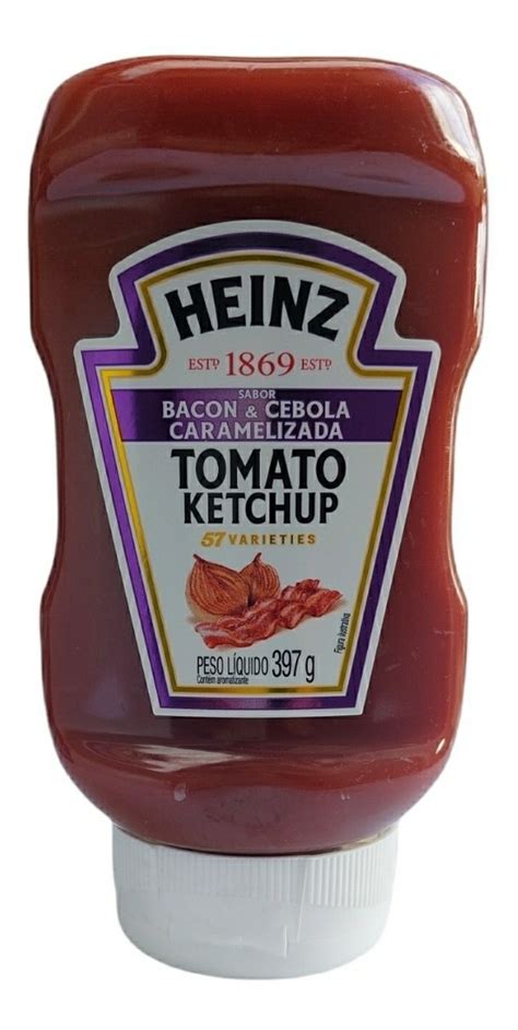 Ketchup Heinz Bacon Cebola Caramelizada Kit X G Mercadolivre