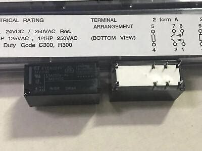 FTR-F1CA024V F1CA024V Power Relay 5A 250VAC 8 Pins x 10pcs | eBay