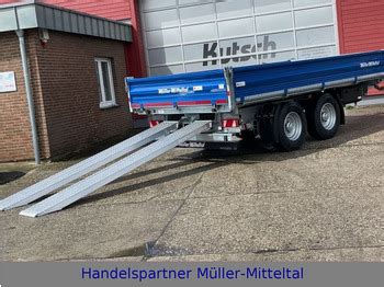 Müller Mitteltal KA TA R 14 4 Kipper 3 Seiten mit Alu Rampen Kipper