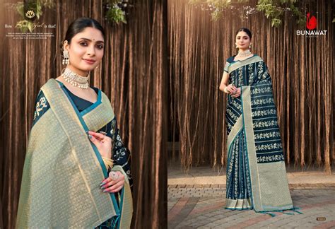 Bunawat Purnima Silk Wedding Wear Saree Collection