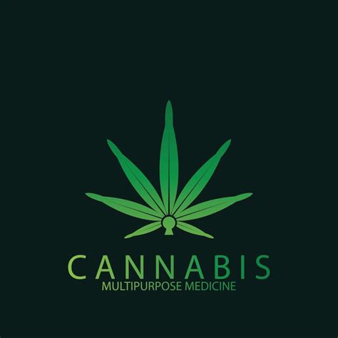 Premium Vector Pot Cannabis For Cbd Thc Design Logo Icon Vector Illustration Template Design