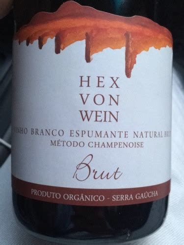 Hex Von Wein Branco Espumante Natural Brut Vivino Us