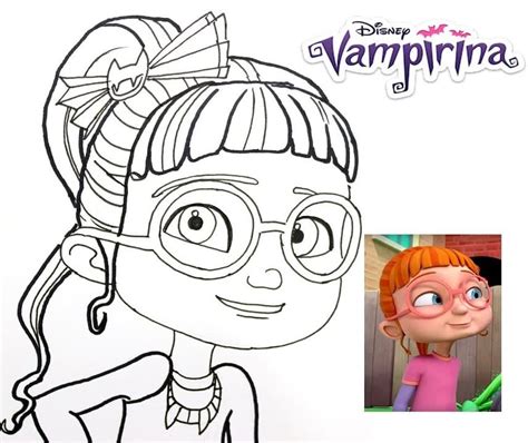 Vampirina Poppy And Bridget Coloring Pages