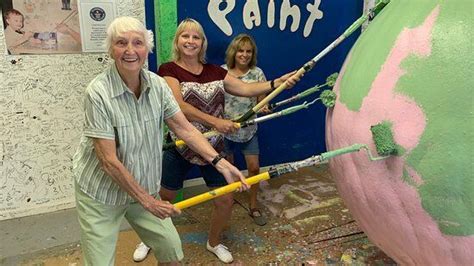 Worlds Largest Ball Of Paint World Record In Alexandria Indiana