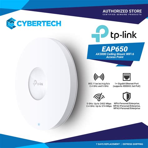 Tp Link Eap Ax Ceiling Mount Wifi Access Point Shopee