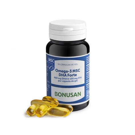 Comprar Bonusan Omega 3 Msc Dha Forte 30 Capsulas A Precio De Oferta