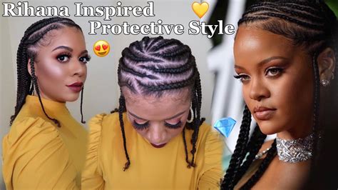 Rihanna Braided Hairstyles