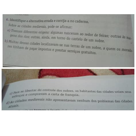 Identifique A Alternativa Errada E Corrija No Caderno - Identifique A Alternativa Errada E Corrija A No Caderno - RETOEDU