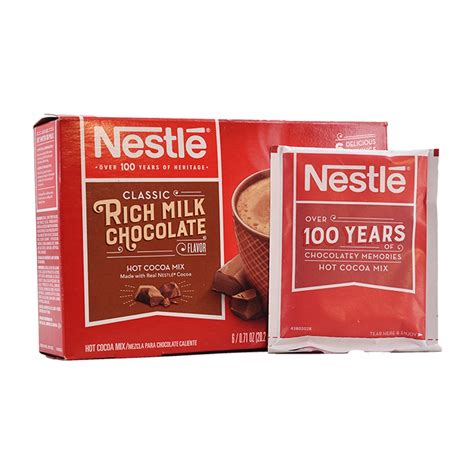 H T Cacao M Nestle Hot Cocoa Mix Rich Milk Chocolate Flavor Shopee Vi T Nam